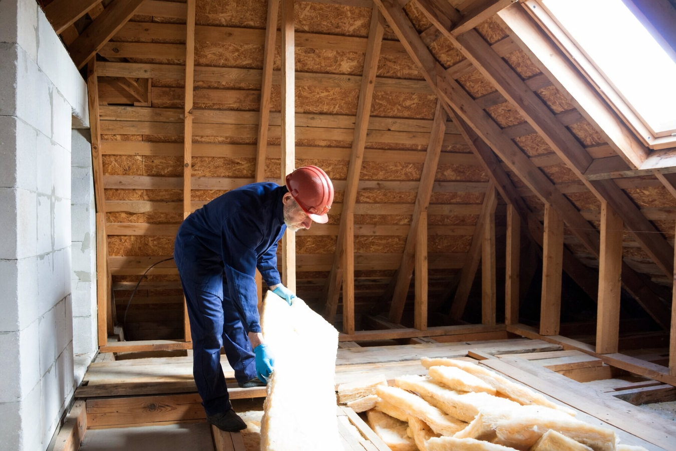 Attic air sealing in Odessa, TX